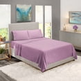 thumbnail image 6 of Nestl Full XL Sheets Set, 1800 Series Deep Pocket Bed Sheets Full XL 4 Piece, Luxury Soft Microfiber Full XL Sheets Sets, Lavender Dream, 6 of 9