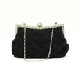 thumbnail image 3 of Pochette de Mariage Plissée et Tressée avec Strass pour Demoiselle d'Honneur, 3 of 4