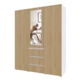 thumbnail image 2 of ARMARIO COVALT 160CM beige, 2 of 14