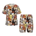 thumbnail image 1 of Balery Cats & Dogs Group Conjunto de Pijama Infantil de Manga Corta con Estampado – Ropa de Dormir de Algodón Suave-4X-Large, 1 of 6