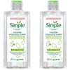 Simple Micellar Cleansing Water, 6.7 Ounce 2 Pack
