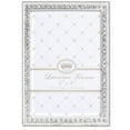 thumbnail image 1 of Lawrence Frames 4x6 Sarah Silver Metal Crystal Picture Frame, 1 of 4