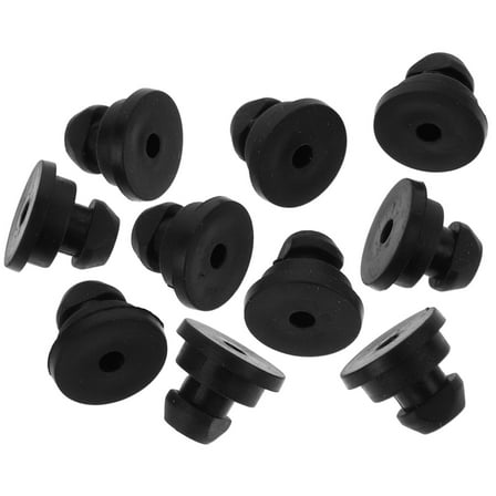 FESTFENDS 10Pcs Home Rice Cooker Bumpers in Simple Style for Household Users with Anti-Slip and Shock Absorption