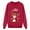 YR203 Red, variant on CONZONE Family Christmas Pajamas Set Xmas Graphic Fleece Pullover Sweatshirt for Family Soft Warm Holiday Party Homewear Loungewear Sets for Men Women And Kids