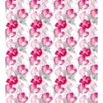 thumbnail image 3 of Floral Duvet Cover Set, Watercolor Poppy Flowers Vivid Color Environment Image Romantic Plants, Decorative 3 Piece Bedding Set with 2 Pillow Shams, King Size, Magenta Pink Grey, by Ambesonne, 3 of 3