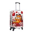 thumbnail image 3 of Cute Anime Cartoon Garfield Travel Suitcase Protective Cover Trunk Case Washable Elastic Luggage Cover Fits Small Suitcase Protector Baggage With Concealed Zipper Gifts, 3 of 5