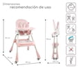 thumbnail image 5 of Silla Periquera D Bebé Eat And Rock Convertible A Mecedora Rosa, 5 of 5