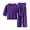 Purple 1, variant on BLVB Little Boys Girls 2 Piece Pajamas Sleepwear Toddler Pjs 2 Piece Lounge Sets Summer Fall Clothes 6M-7T