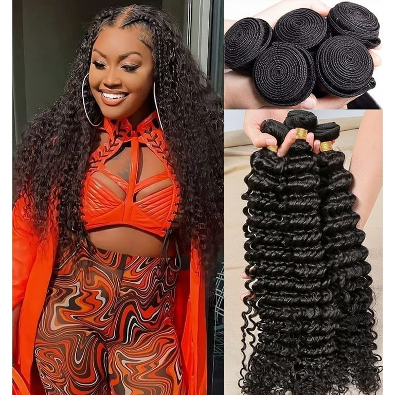Curly weave for black cheap ladies