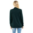 thumbnail image 7 of Made by Olivia Women's Open Front Long Sleeve Classic Knit Cardigan, 7 of 7