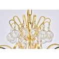 thumbnail image 3 of 8003 Toureg Collection Chandelier 25"D X 31"H - Light: 15 - Gold Finish - Royal Cut Crystals, 3 of 8