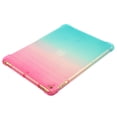 thumbnail image 5 of Rainbow Translucent Back Cover Case for Apple iPad Pro (9.7-Inch) (A1673 A1674 MLMN2LL/A) Tablet - TECH CIRCLE Slim Thin Lightweight Case Protective Cute Back Cover (Pink Green), 5 of 7