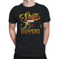 thumbnail image 2 of Shift Happens Hot Rod Design Men's T-shirt, 2 of 3