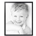 thumbnail image 2 of ArtToFrames 20" x 24" Satin Black Tall Picture Frame, 20x24 inch Black Wood Poster Frame (WOM-1852), 5 Pack, 2 of 7