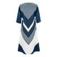 thumbnail image 5 of Vestidos Para Mujer Vestidos Casuales Estampado de Moda Causal Con Cuello en V Botón Manga Corta Vestido Con Bolsillos de Vacaciones Odeerbi  ODB157785, 5 of 5
