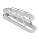 thumbnail image 5 of Dispensador de huevos con ruedas, 2 niveles, ahorro de espacio, soporte automático para huevos enrollable para refrigerador, encimera, gris, 5 of 10