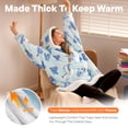 thumbnail image 2 of Sudadera con capucha Giggling Getup Koala Sherpa de forro polar, 2 of 8