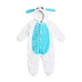 thumbnail image 4 of Ruyang Kids Plush Hooded Jumpsuit Bunny Dress Up Role Play Outfit Cute Animal Zipper Bodysuits Daily Fall Casual Clothes, 4 of 4