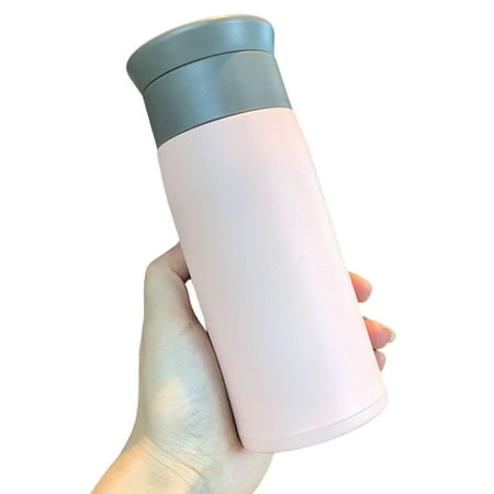 

Stainless Steel Water Bottle High-quality Material Large Capacity Cup for Camping Outing Work School Pink 500ml