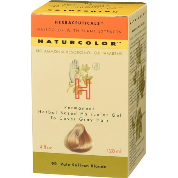 9R Pale Saffron Blonde Hair Dye Naturcolor 4 fl oz Box