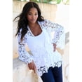 thumbnail image 5 of Roaman's Women's Plus Size Bell Sleeve Lace Jacket, 5 of 5