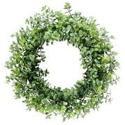 Mainstays Artificial Boxwood Wreath, Mixed, Green, 18"