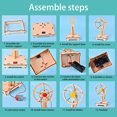 thumbnail image 4 of PENGXIANG Creative Diy Wooden Cooling Small Fan Ornament, 4 of 10