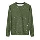 thumbnail image 4 of Heisall Womens Sweatshirts Long Sleeve Round Neck Loose Casual Sporty Lightweight Shiny Print Spring Autumn 2025 New Arrival Fashionable, 4 of 8