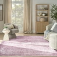 thumbnail image 4 of Nourison Washables Vintage Non-Slip Indoor Rug Pink 8' x 10', 4 of 10
