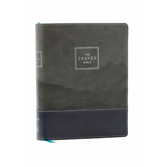 The Prayer Bible: Pray God's Word Cover to Cover (Niv, Black/Gray Leathersoft, Red Letter, Comfort Print), (Hardcover)