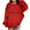 Red, variant on Cute Jesus Sweatshirt for Girls Letter Print Religious God Y2K Pullover Tops