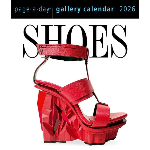 Shoes Page-A-Day(r) Gallery Calendar 2026: Every Day a New Pair to Indulge the Shoe Lover's Obsession, (Paperback)
