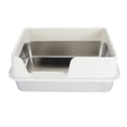 thumbnail image 4 of Caja de para Gatos de Acero inoxidable 19.69 x 13.78 x 7.87 Pulgadas - BANDEJA DE ARRA, 4 of 7