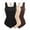 1-3pc,Black+Nude+Brown, variant on Shapewear Bodysuit for Women Tummy Control Body Shaper Snatched High Waist Body Suit