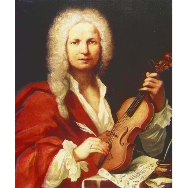Portrait of Antonio Vivaldi Poster Art Print Home Decor 
