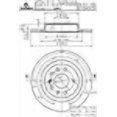 thumbnail image 2 of Brembo Brake Rotor - 25813, 2 of 2