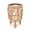 A, variant on KGJQ Floor Flower Stand, Heavy Pots Stable Rattan Basket, Smooth Surface Flower Stand for Indoor Outdoor Balcony