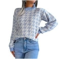 thumbnail image 2 of Pulls pour Femmes Automne/hiver Cardigans Pulls Manteau Tricoté Pull-Over Mode Hiver Manches Longues Col Rond, 2 of 8