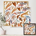 thumbnail image 4 of Designart 'Baroque Inspired Stylized Doodles Shapes' Bohemian & Eclectic Framed Canvas Wall Art Print, 4 of 5