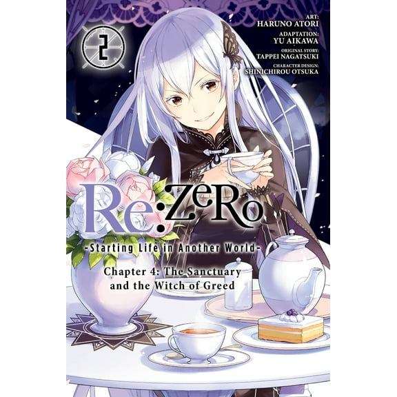 Re:ZERO -Starting Life in Another World-, Chapter 4: The Sanctuary and the Witch of Greed Manga: Re:ZERO -Starting Life in Another World-, Chapter 4: The Sanctuary and the Witch of Greed, Vol. 2 (manga) (Series #2) (Paperback)