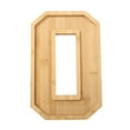 thumbnail image 1 of Creative Wooden Number-Shaped New Year Food Tray with DIY Customization, 1 of 1