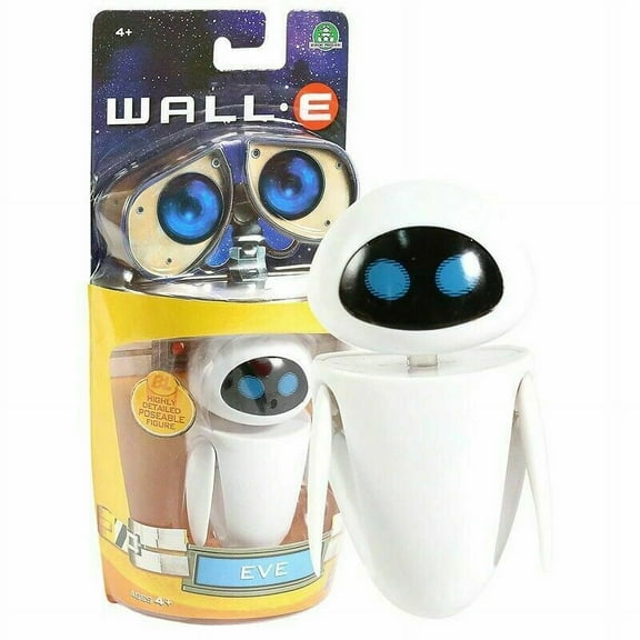 PVC Eve Robot White Boxed Figurine, 4"
