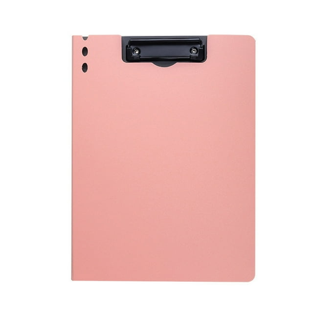 Plastic Clipboard Standard Letter Size Clipboards with Double Metal Clip Suitable for Workers Students Teachers (12 5 X 9 5 Inches)