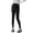 Black, variant on Gyujnb Full Over Belly High Waist Support Maternity Leggings Seamless Soft Stretch Non Binding Skinny Ankle Length Yoga Pants Trousers Postpartum Workout Daily Layering,3XL