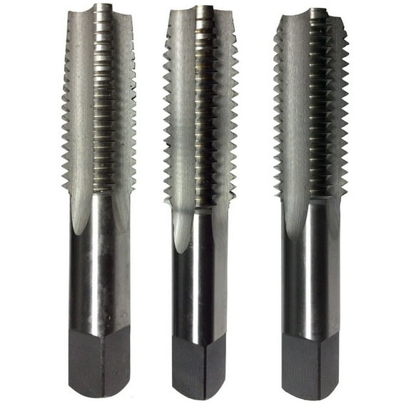 Qualtech DWTS14X1.25 14 x 1.25 HSS 4 Flute Hand Tap Set