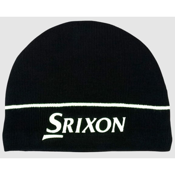 Srixon SRX Beanie Hat (Black, One Size) Golf Cap NEW