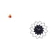 thumbnail image 5 of Adorno De Cuenco De Tesoro Para Festival Y Reloj De Pared Con Flores Acrílicas, Arte Decorativo Para Dormitorio, Inauguración De La Casa Y Decoración De Pared De Cafetería, Regalo, 5 of 8