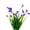 Purple, variant on The Artificial Promotion Sale! Nomeni 2 Bundles Artificial Outdoor Flowers Fake Flowers Green Shrubs Garden Porch, Home Decor Clearance Sale Purple