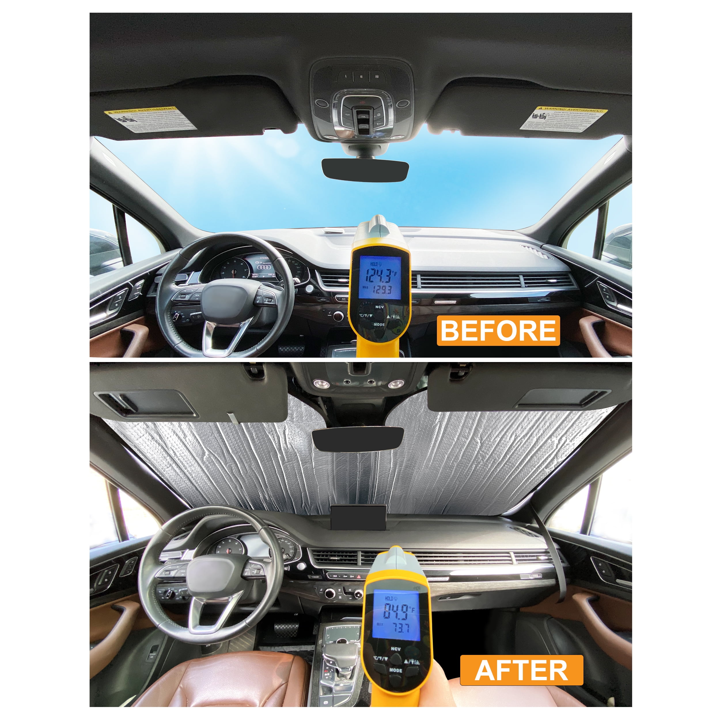 Front Windshield Sunshade for 2013-2019 Nissan Sentra Sedan