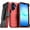 Black / Red, variant on Samsung Galaxy A17 Defender Case, Black